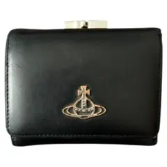 ヴィヴィアン 財布 3つ折り ブラック ヴィヴィアンウエストウッド