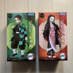 鬼滅の刃　兄弟の絆　セット 鬼滅の刃 兄妹の絆 竈門炭治郎 竈門ねずこ フィギュアセット｜Yahoo