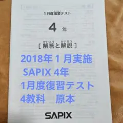 2025年最新】sapix 4年 テストの人気アイテム - メルカリ