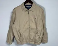 美品 polo ralph lauren ピーチスキン スイングトップ