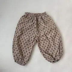 ベージュ 綿100% パンツ 95cm teteatete