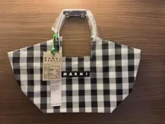 新品未使用】MARNI MARKET TOTE BAG 千鳥 - メルカリ