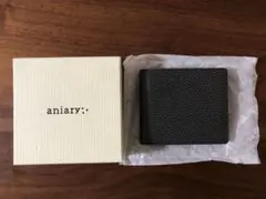【値下げ】② aniary 二つ折り財布 Grind Leatherのサムネイル