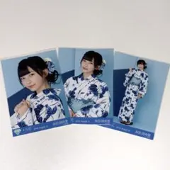 永田詩央里 ≠ME ノイミー 生写真 浴衣 修学旅行、同じ班がいいな