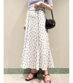 SNIDEL Sustainableバリエプリントスカート　XS