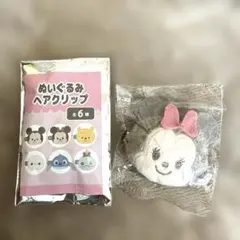 ディズニーストア　ぬいぐるみヘアクリップ　ミニー