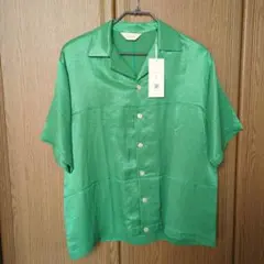 JieDa LINEN PANEL SHIRT S/S size-1のサムネイル