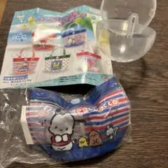 サンリオ　ポチャッコ　プールバッグ風ミニポーチ