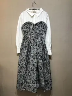 リリーブラウン ビスチェドッキング ワンピース　Sサイズ