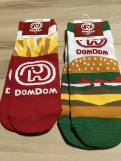 ドムドム　靴下　2足セット