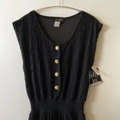 vintage ブラック オールインワン USA製 80s 90sのサムネイル