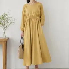 美品 グリーンレーベルリラクシング ロングワンピース ユナイテッドアローズのサムネイル