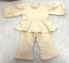 【着画あり】韓国子供服　セットアップ　80cm