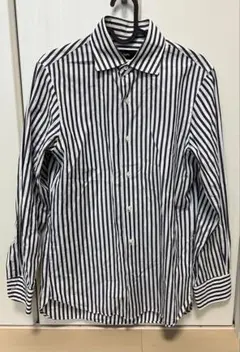 SHIPS シップス ワイシャツ ビジネスシャツ ストライプ 38 S