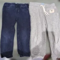 長ズボン　2枚セット　baby Gap Samansa Mos2　100センチ