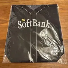 【未使用・未開封】ソフトバンクホークス 20周年 ユニフォーム型トートバッグ