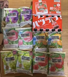 ま*あ様 マンナンライフ　蒟蒻畑　5種まとめ売り　オロナミンC 朝りんご