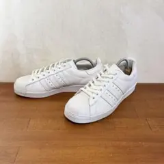 美品　アディダス　スーパースター80s 24.5センチ　白　レザー