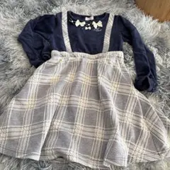 メゾピアノ　130 ワンピース　女の子