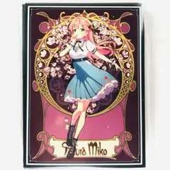 ホロライブ さくらみこ ミュシャ風 スリーブ ホロカ 混沌の女神様