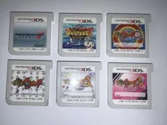 ニンテンドー3DSゲームソフト マリオカート７等　６本セット
