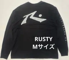 RUSTY ロンT 黒ワイドMサイズSURF 80sビンテージのサムネイル