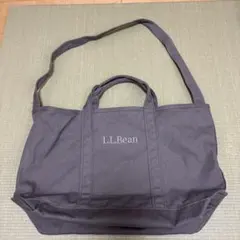 L.L.Bean グリーンレーベル　ショルダートートバッグ　グレー