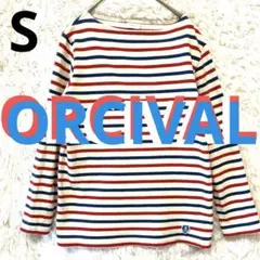 ORCIVAL ボートネックプルオーバー オーシバル　人気トリコロールカラー