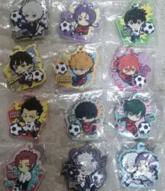 【ブルーロック】ポップラバー全12種セット　キーホルダー