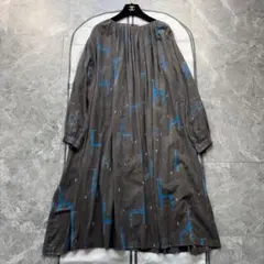 極美品♡ミナペルホネン　Days ロングワンピース　総柄　ya3781 ネイビー 2026年最新】ミナペルホネン ワンピースの人気アイテム - メルカリ