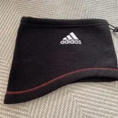 adidas ネックウォーマー 黒 フリース