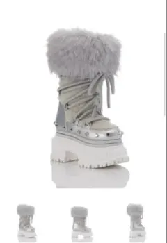 YELLO HUNTRESS FAUX FUR HEELS (完売品) - メルカリ