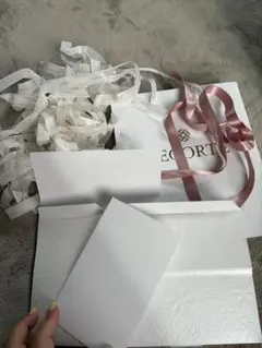 DECORTÉ ショップ袋・ボックス・リボンセット
