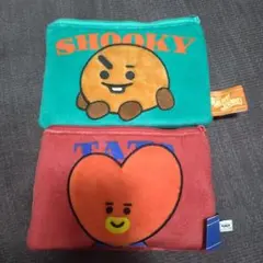 【BT21】ポーチ2つセット