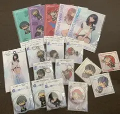 鬼滅の刃 ぷちざぶ アクリル キーホルダー レザー風 合皮 まとめ