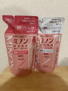 MINON 薬用ヘアシャンプー コンディショナー つめかえ用のサムネイル