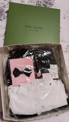 130cm♡フォーマルスーツ5点セット ケイトスペード ツイードスーツ