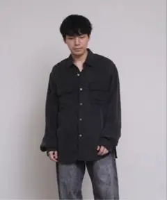GRANCY ヴィンテージフェードオープンカラーシャツ L - メルカリ