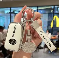 Lexus キーケース クリスタルキーホルダー付き ドレスアップ