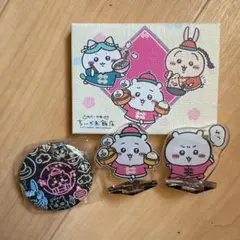 ちいかわ飯店 ミニキャンバス アクリルスタンド 缶バッジのサムネイル