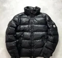 美品 MONCLER MAYA マヤ ダウンジャケット ブラック メンズ M 2