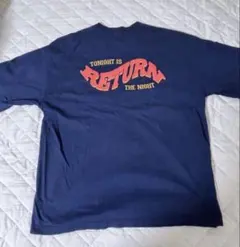 Adoon plain 半袖Tシャツ Lサイズ ブルー 夏 メンズのサムネイル