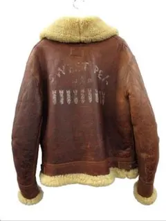 定価23.7万✨AVIREX B-3ムートンフライトジャケット USA製 38