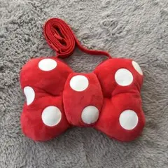 ミニー　リボンショルダーバッグ