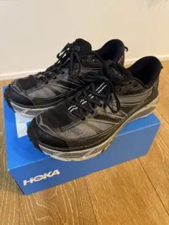 HOKA ONE ONE ホカ マファテ スピード2 ブラック 黒 グレーのサムネイル