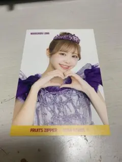 FRUITS ZIPPER 仲川瑠夏 ポストカード