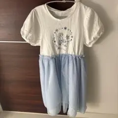 エルサ チュールワンピース　アナ雪　アプレレクール　130