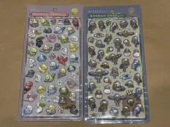 ボンボンドロップ シール　動物シール 2シートセット