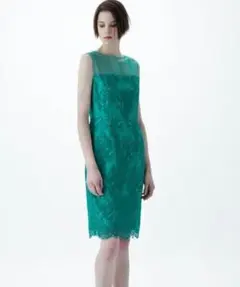 グレースコンチネンタル diagram チュールレース刺繍 ワンピース