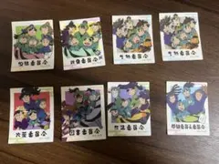 忍たま乱太郎　トレーディングステッカー(委員会ver.) 8枚セット
